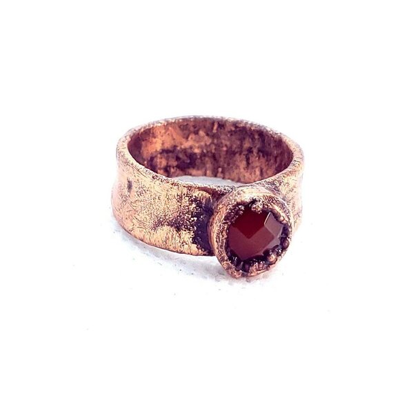 Red Onyx Ring - Picture 5 of 12